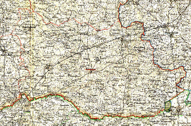 HISData Kreis Beckum Karte 1850
