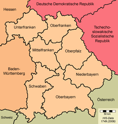 Bayern Karte Regierungsbezirke - Die Klickbare Bayernkarte mit den