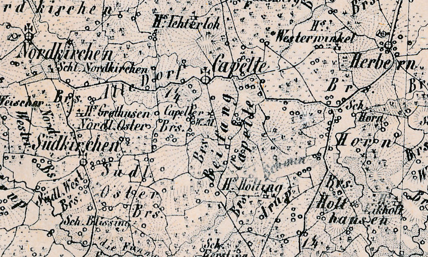 Karte 1850