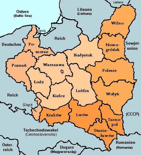 Карта польши 1939. Карта Польши до 1939. Карта Польши 1939 года. Территория Польши до 1939. Польские воеводства до 1939 года.