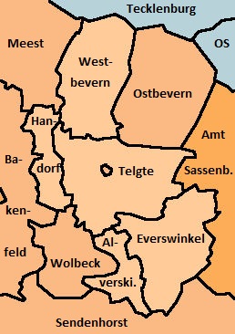 HIS-Data Gogericht Telgte Karte